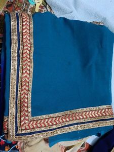 Jari Gotawork Georget Saree