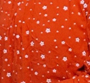 Cute Orange Star Top