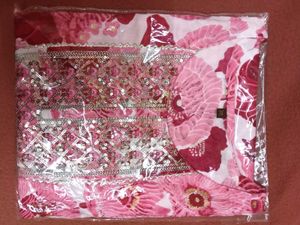 BrandNewElegant Red(Rose Shade) Floral Print Ku