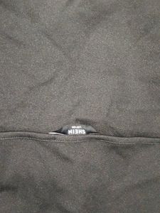 Chic Black Halter Bodysuit