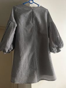 Black &amp; White Checkered Dress