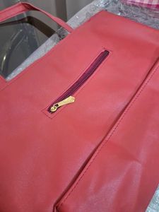 Da Milano Red Handbag