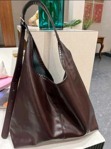 Brown Bucket Shoulder Bag