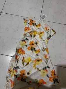 Floral Print Mini Dress