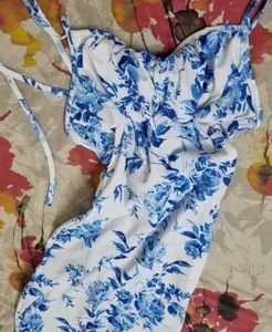 Floral Print Maxi Dress