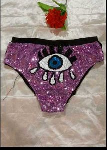 Sequin Eye Detail Dance Shorts