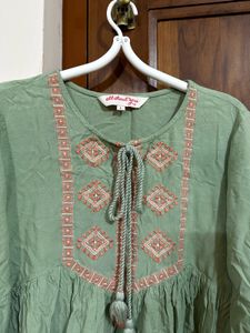 All About You Peplum Top