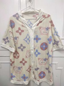 Cute Print Pajama Set