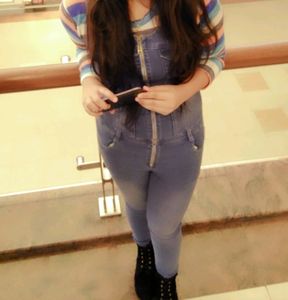 Skinny Fit Dungaree