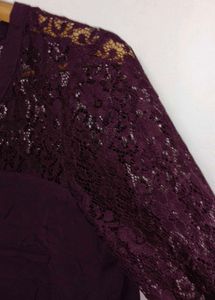 Trendy New Purple Top For Women