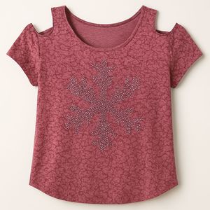Cute Cold Shoulder Top