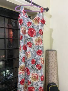 beautiful floral maxi dress