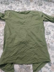 Olive Green &#39;Happiness&#39; Top
