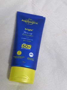 Aqualogica Bright+ Tone Up Sunscreen SPF 50