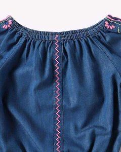Embroidered Girls Top