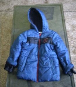 Boy's Blue Puffer Jacket