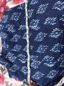 Stylish Blue Printed Kurta