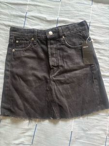 H&amp;M Ripped MIni Skirt