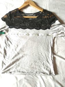 Beautiful Top With Lace