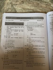 Examination handbook computer science 2nd Puc