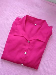 A Classic And Casual Pink Shirt