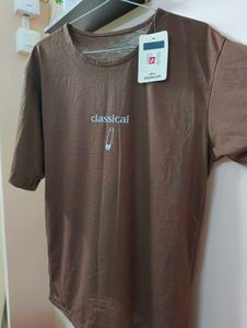 Brown Classical Tee
