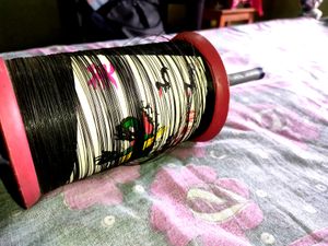 BRAND NEW KITE CHAKRI NO USE WITH FULL MANJA