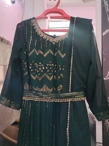 Designer Full Chikankari Dress