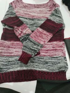 knit pullover sweater
