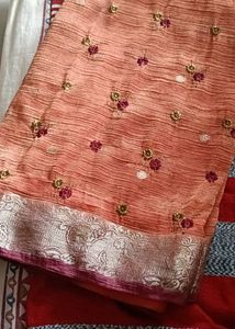 Elegant Women's Partywear Saree