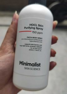 Minimalist Skin Purifying Spray