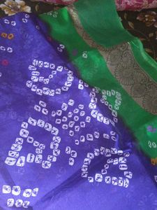 Bandhani Saree with Blouse
