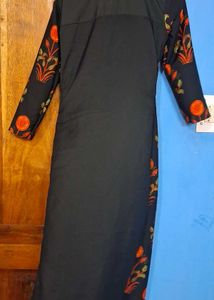 Black Longline Kurti