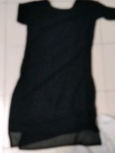 Embroidered Black Tunic