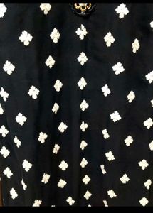 Black Party Wear Kurta