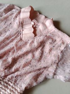 Women&#39;s Georgette Wrinkle Printed Dress