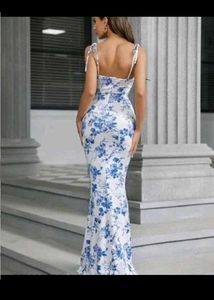 Floral Print Maxi Dress