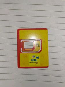 BSNL 4G SIM UPGRATE PACK OF 1 BUY  GET ONE FREE