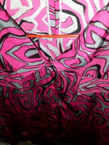 Pink &amp; grey long sleeve shirt