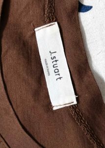 Women Brown Regular Fit Casual Top