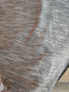 Gray Long Sleeve Top