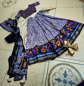Floral Lehenga Choli Set