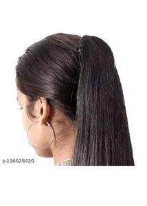 Honbon Nakli Hair Synthetic Black Straight🖤