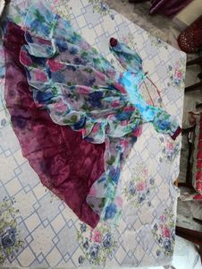 Floral Print Dress//Korean Maxi 3