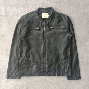 Stylish Black Leather Jacket|PRICE IS 1299 NOT 999