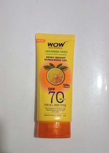 WOW Skin Science Japanese Yuzu Sunscreen