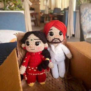 Crochet Couple Dolls