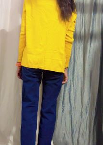 Mustard Yellow Knit Sweater