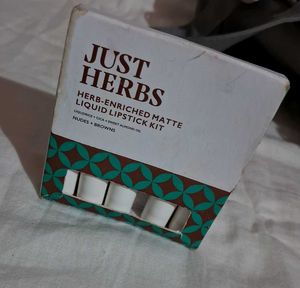 Just Herbs Liquid Lipstick Kit - Nudes & Browns