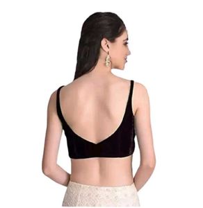 Black V Neck Blouse